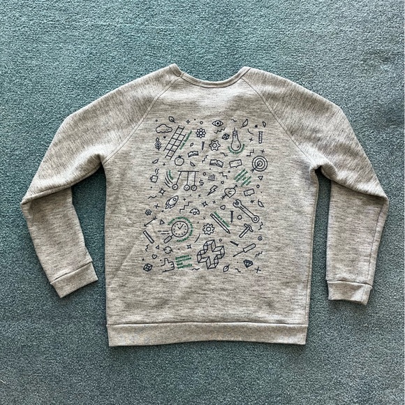 Marine layer crew neck sweatshirt Med - Picture 2 of 4